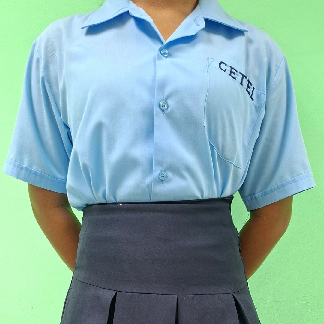 Camisa Celeste